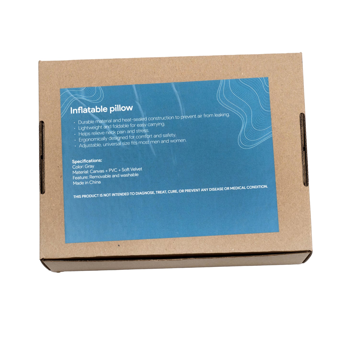 Compact & Lightweight Inflatable Travel Pillow for On-the-Go Comfort