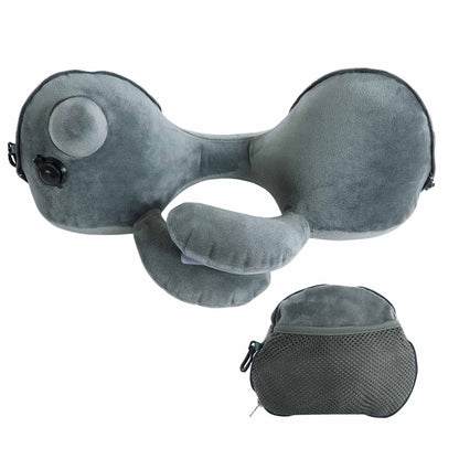 Compact & Lightweight Inflatable Travel Pillow for On-the-Go Comfort