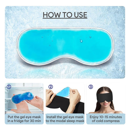 Sleep Mask with Cooling Gel