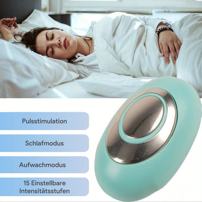 SleepAid Pulse Stimulation Microcurrent EMS Device – Portable Sleep Improvement Gadget -EU-