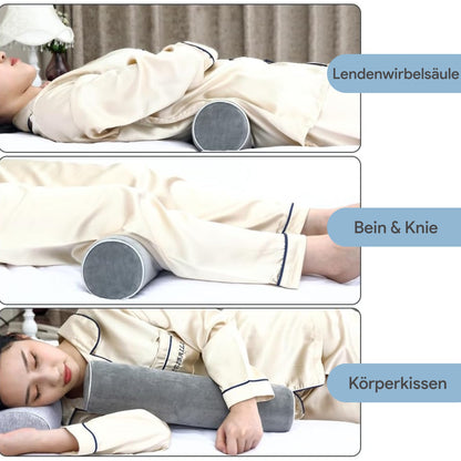 Orthopädisches Stützkissen für Nacken und Rücken – 43 × 10 cm – EU –