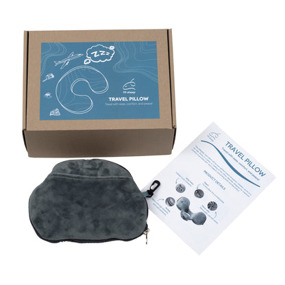 Compact & Lightweight Inflatable Travel Pillow for On-the-Go Comfort