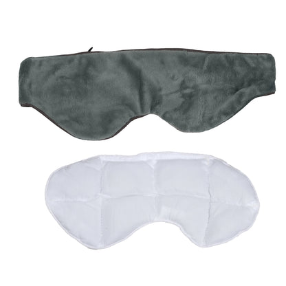 Beschwerte Schlafmaske mit herausnehmbaren Einsätzen