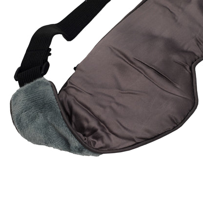 Beschwerte Schlafmaske mit herausnehmbaren Einsätzen