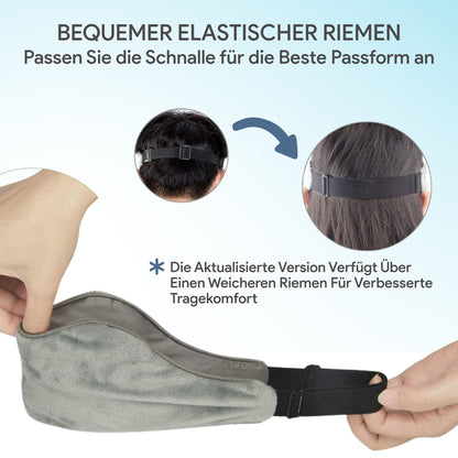 Weighted Sleep Mask with Removable Inserts -EU-