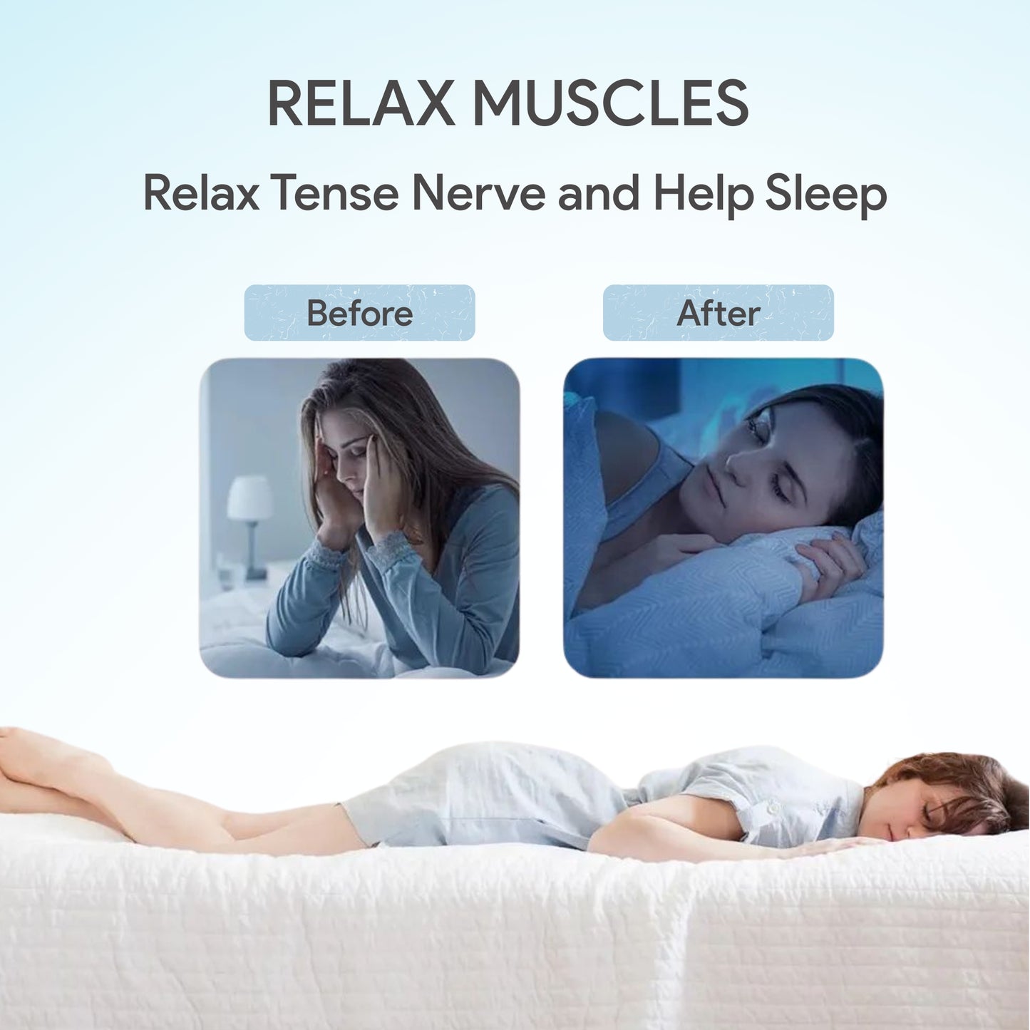 Natürliche Schlafpflaster zur einfachen, medikamentenfreien Linderung von Schlaflosigkeit