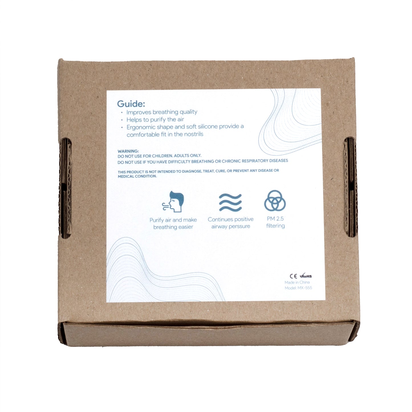 2-in-1-Anti-Schnarch-Gerät und Luftreiniger für besseren Schlaf