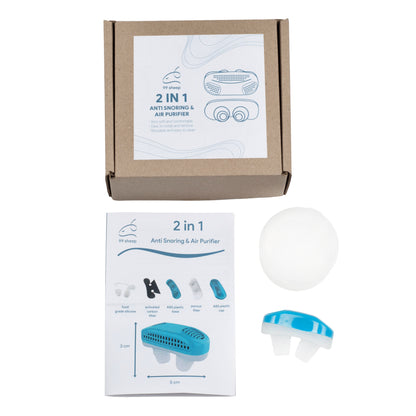 2-in-1-Anti-Schnarch-Gerät und Luftreiniger für besseren Schlaf