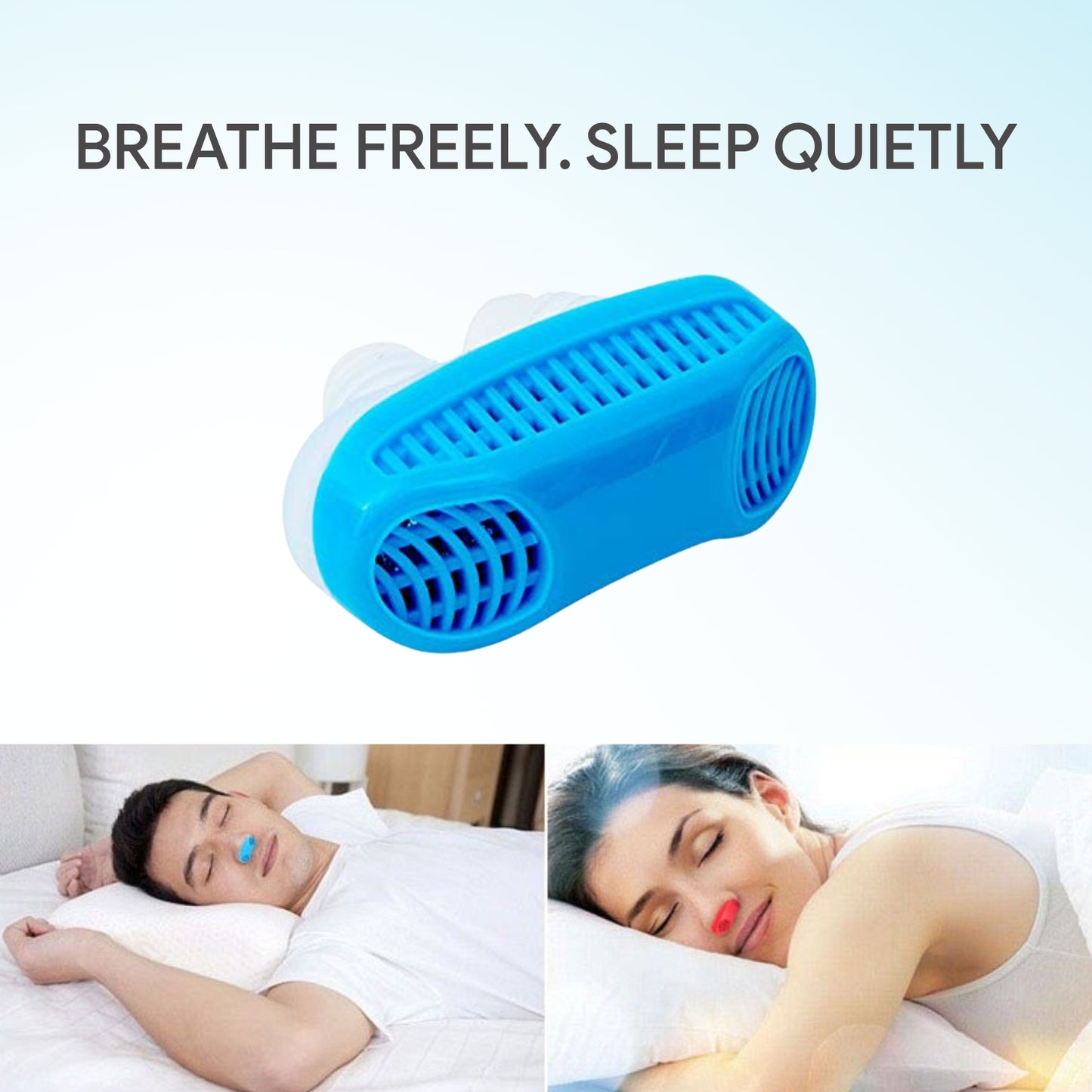 2-in-1-Anti-Schnarch-Gerät und Luftreiniger für besseren Schlaf