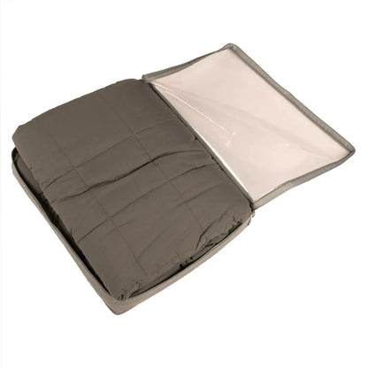 Gewichtsdecke für sensorische Entspannung – Leichter Schlafkomfort für tiefe Entspannung 180 x 120 cm -EU-